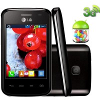 LG Optimus L4 II Tri Chip TV Digital Android 4.1 Câmera 3MP 3G Memória de 4GB